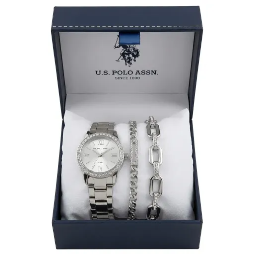 U.S. Polo Assn. 4 PCS Women’s Watch Set